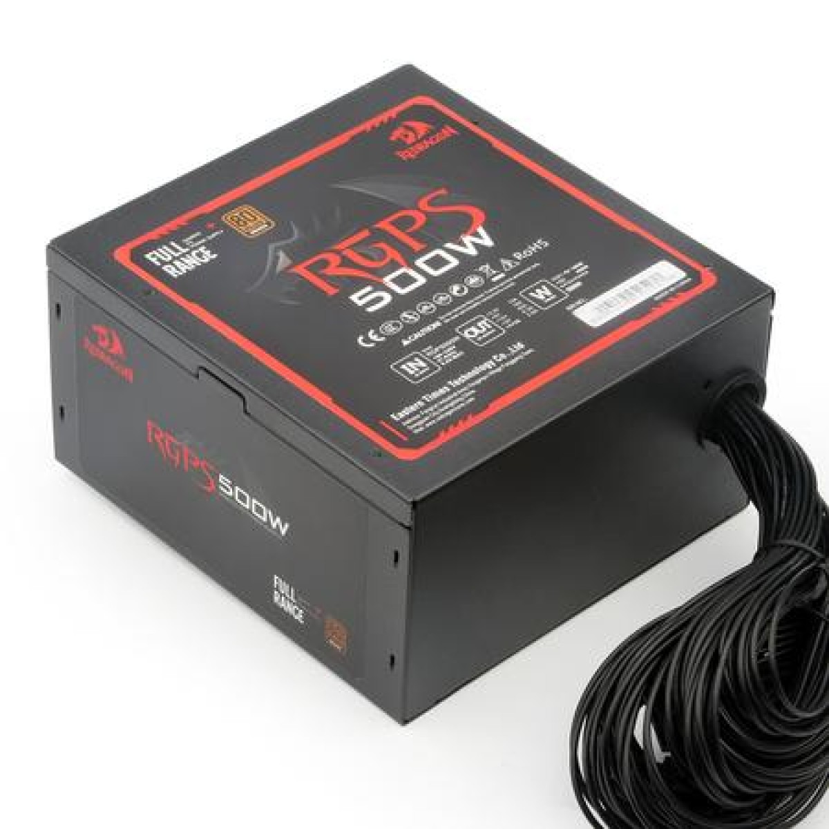 Fonte Redragon RGPS 500W, 80 Plus Bronze, PFC Ativo, GC-PS001 Com Cabo de Força