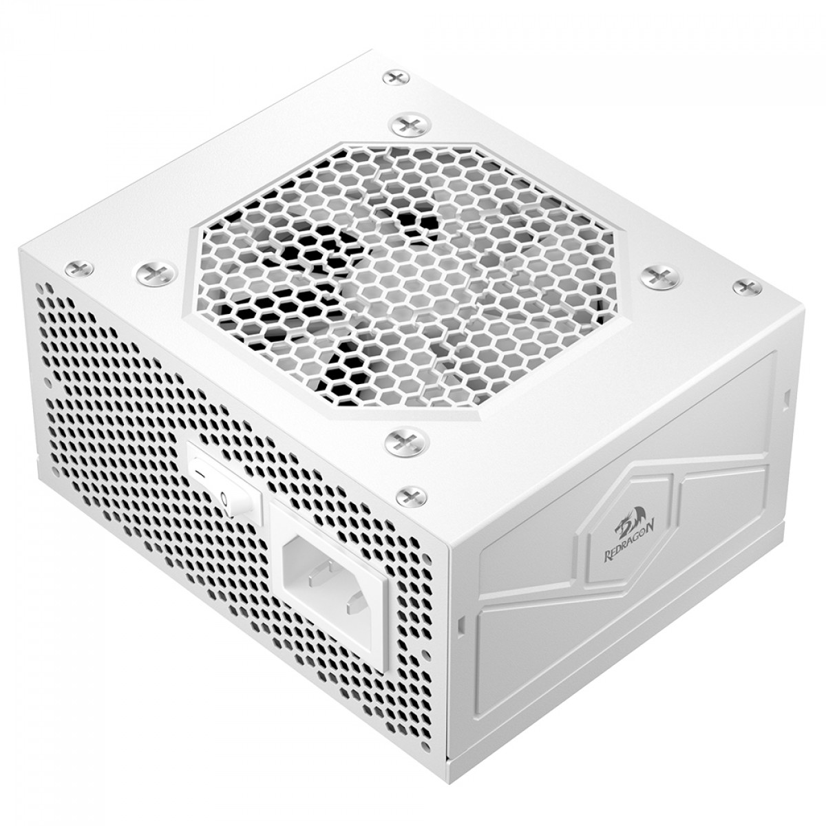 Fonte Redragon SFX 850W, 80 Plus Gold, PFC Ativo, PCIe 5.1, ATX 3.1, Full Modular, White, GC-PS016W