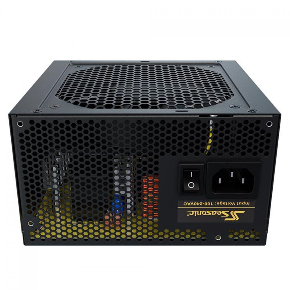 Fonte Seasonic Core GM-550, 550W, 80 Plus Gold, Semi Modular