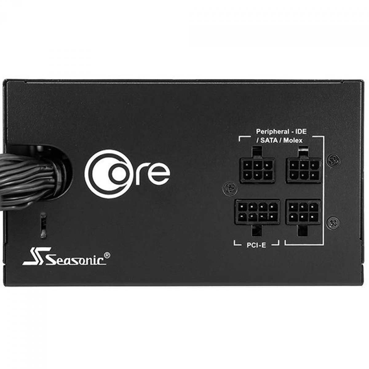 Fonte Seasonic Core GM-650, 650W, 80 Plus Gold, Semi Modular