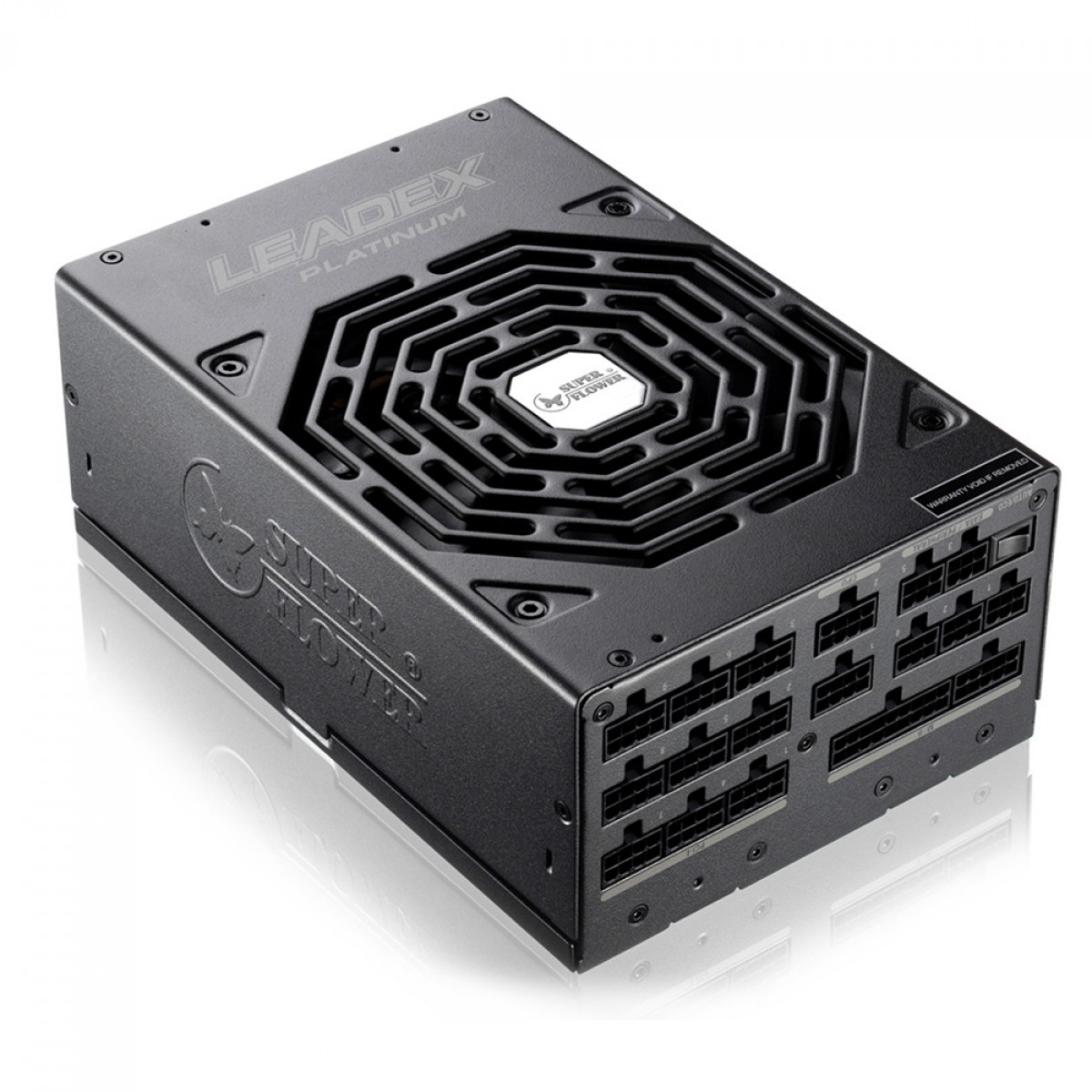 Fonte Super Flower LEADEX Platinum 1600W, 80 Plus Platinum, Full Modular, PFC Ativo, SF-1600F14HP