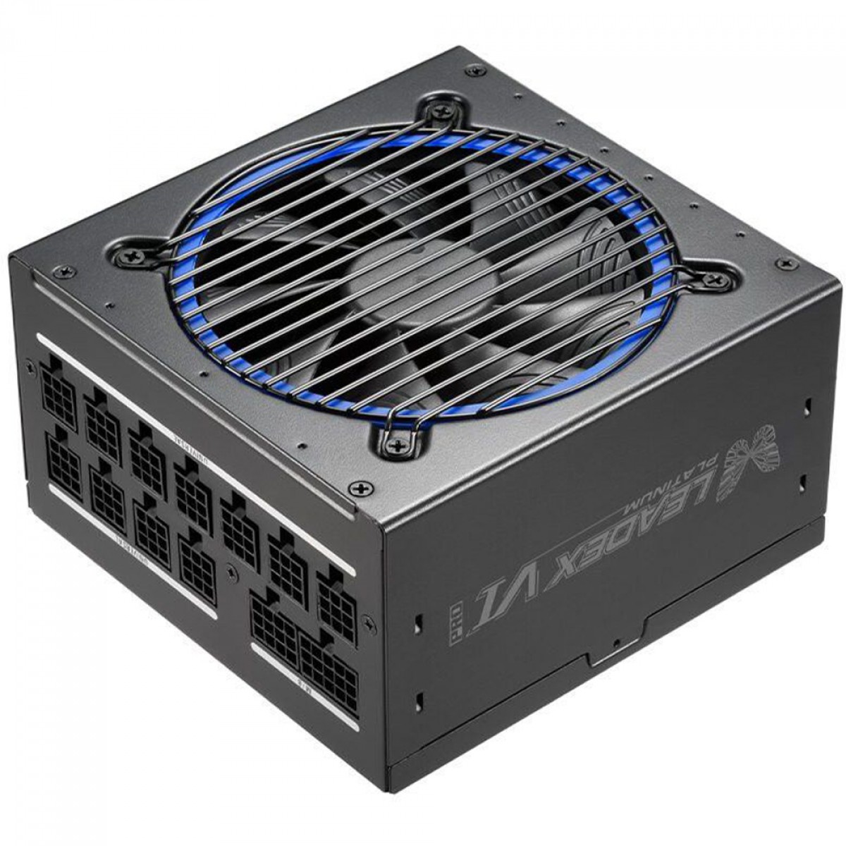 Fonte Super Flower LEADEX VI Platinum PRO 1000W, 80 Plus Platinum, PFC Ativo, Black, Full Modular, SF-1000F14PE