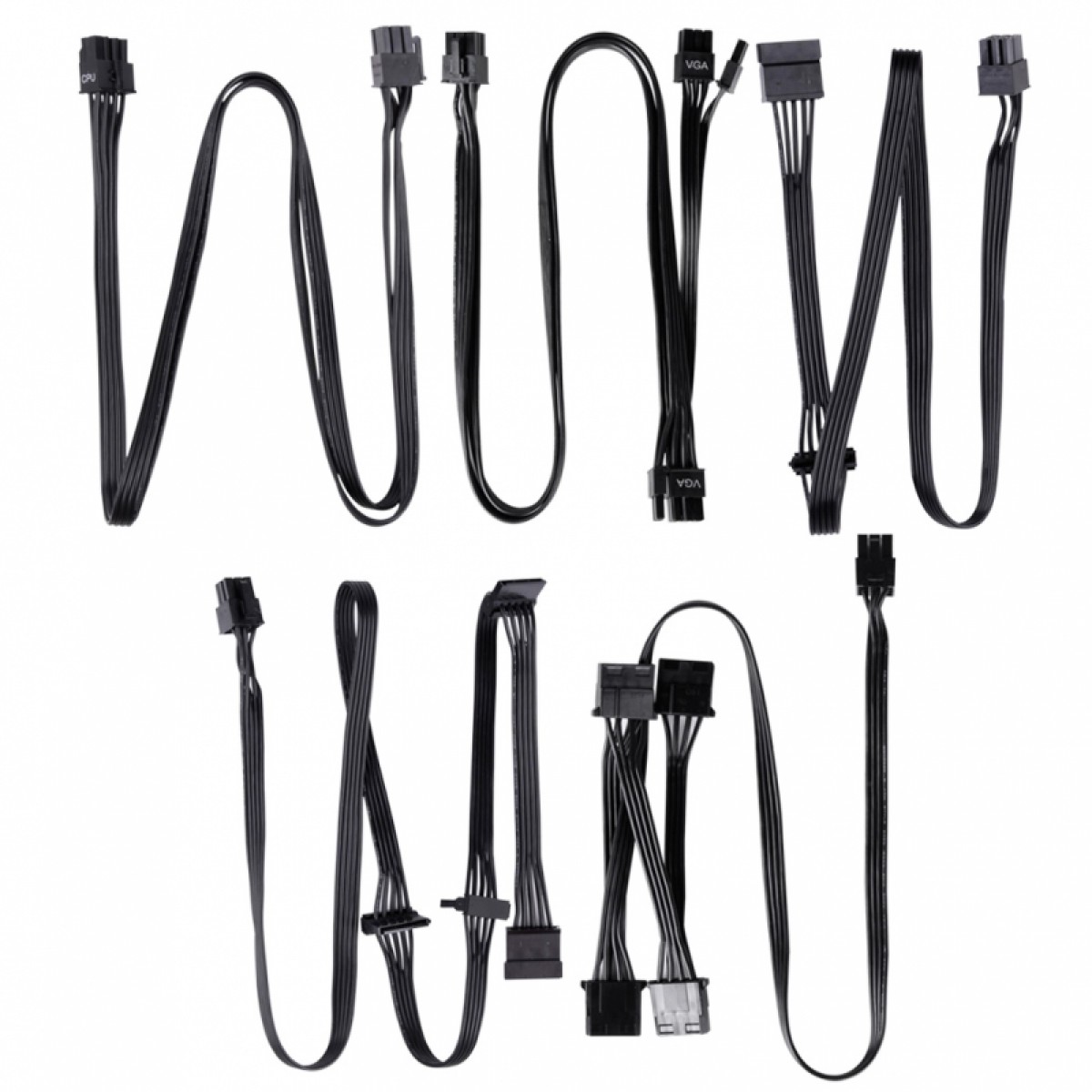 Fonte Super Flower LEGION GX PRO 650W, 80 Plus Gold, PFC Ativo, Semi-Modular, SF-650P14XE