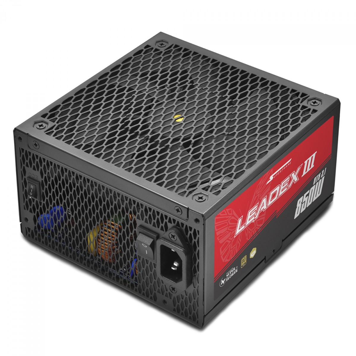 Fonte SuperFrame Leadex III Powered By Super Flower, 850W, 80 Plus