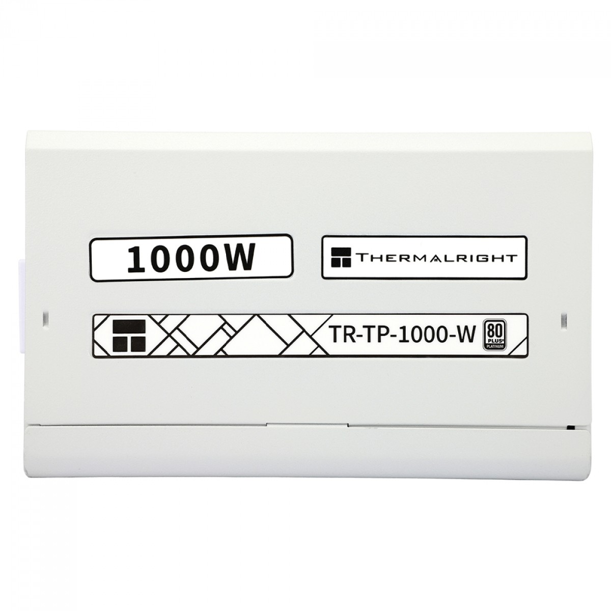 Fonte Thermalright TR-TP 1000-W, 1000W, 80 Plus Platinum, Com Conector PCIe 5.0, ATX 3.0, Full Modular, Branco
