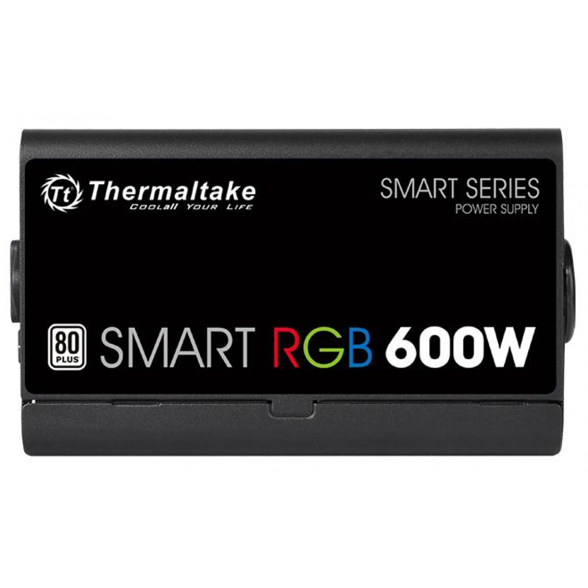Fonte Thermaltake Smart Series RGB 600W, 80 Plus White, PFC Ativo, PS-SPR-0600NHFAWB-1
