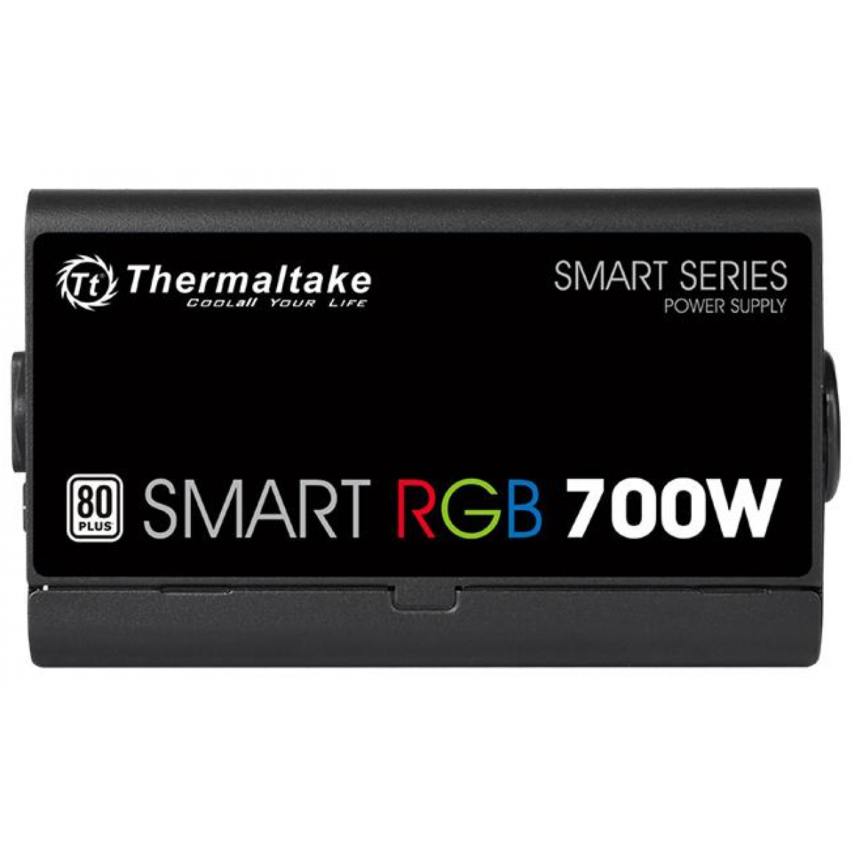Fonte Thermaltake Smart Series RGB 700W, 80 Plus white, PFC Ativo, PS-SPR-0700NHFAWB-1