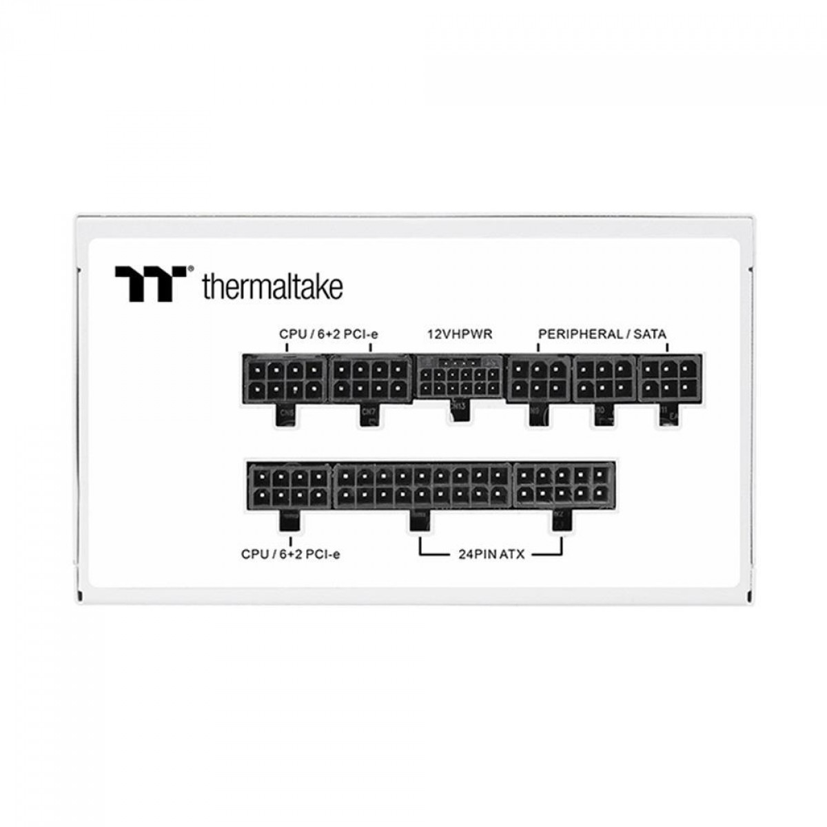 Fonte Thermaltake Toughpower GF A3, 850W, 80 Plus Gold, PFC Ativo, Full Modular, Branca, PS-TPD-0850FNFAGB-N