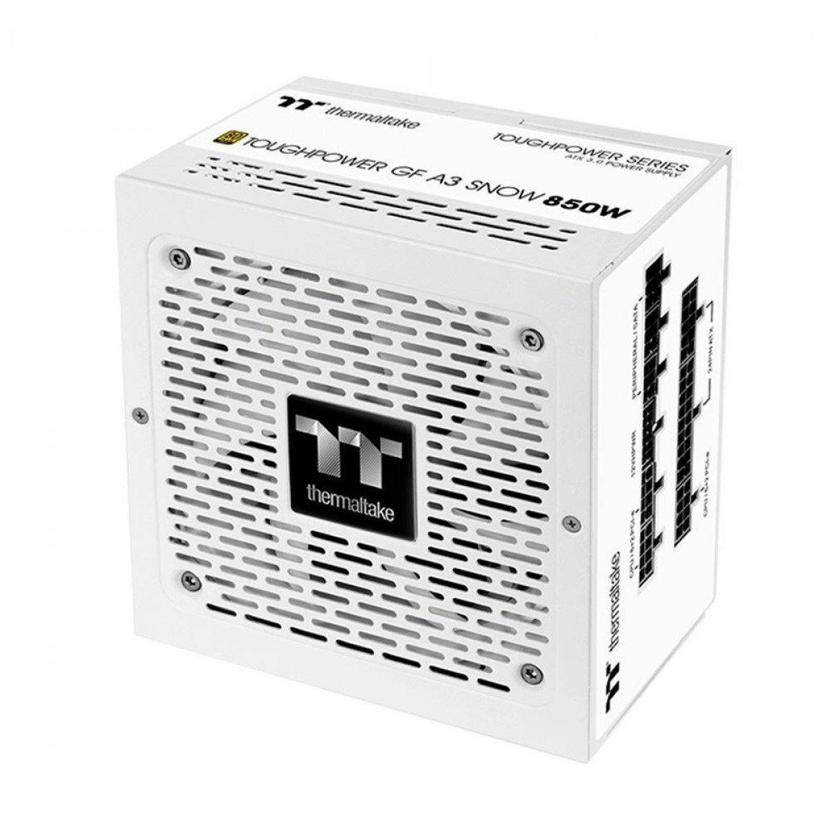 Fonte Thermaltake Toughpower GF A3, 850W, 80 Plus Gold, PFC Ativo, Full Modular, Branca, PS-TPD-0850FNFAGB-N