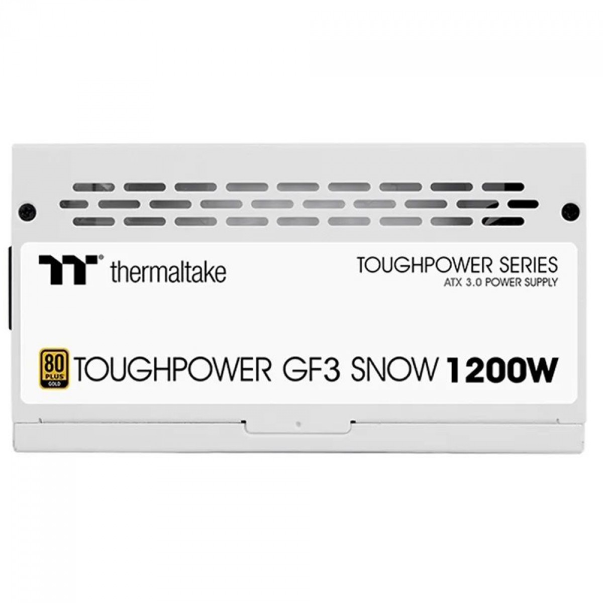 Fonte Thermaltake Toughpower GF3 Snow, 1200W, 80 Plus Gold, PFC Ativo, Full Modular, Branco, PS-TPD-1200FNFAGB-N