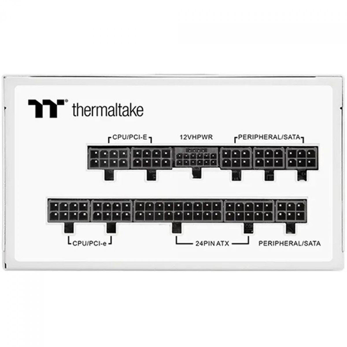Fonte Thermaltake Toughpower GF3 Snow, 1200W, 80 Plus Gold, PFC Ativo, Full Modular, Branco, PS-TPD-1200FNFAGK-N
