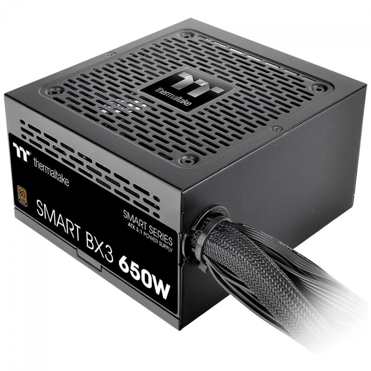 Fonte Thermaltake Toughpower Smart BX3, 650W, 80 Plus Bronze, PFC Ativo, Preto, PS-SPD-0650NNFABB-3