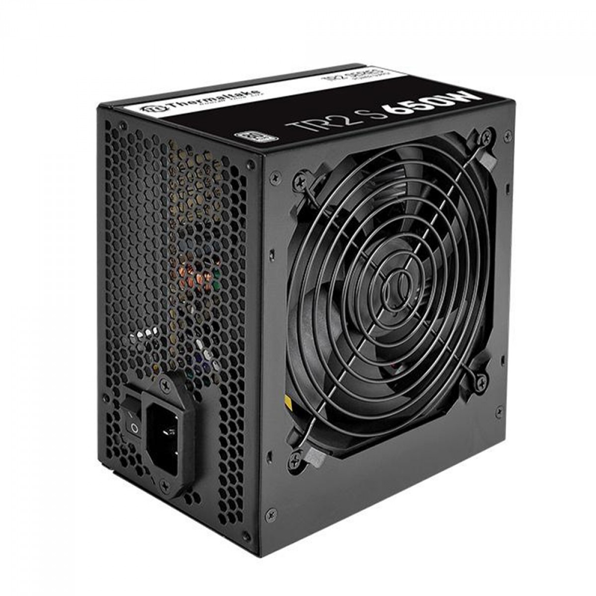 Fonte Thermaltake TR2 S, 650W, 80 Plus, PFC Ativo, Preto, PS-TRS-0650NNFAWB-1