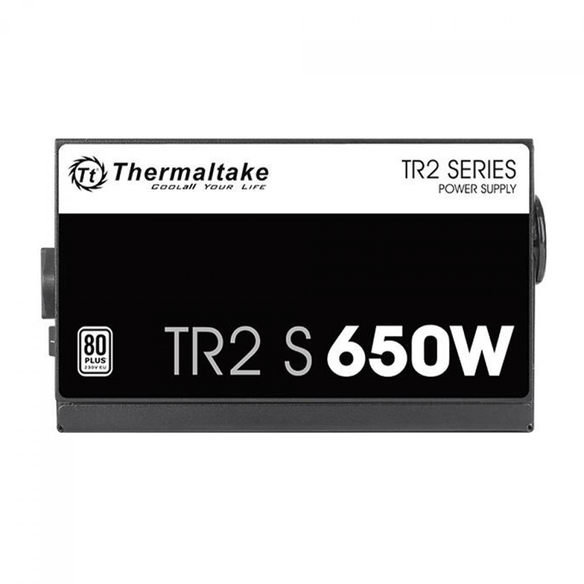 Fonte Thermaltake TR2 S, 650W, 80 Plus, PFC Ativo, Preto, PS-TRS-0650NNFAWB-1