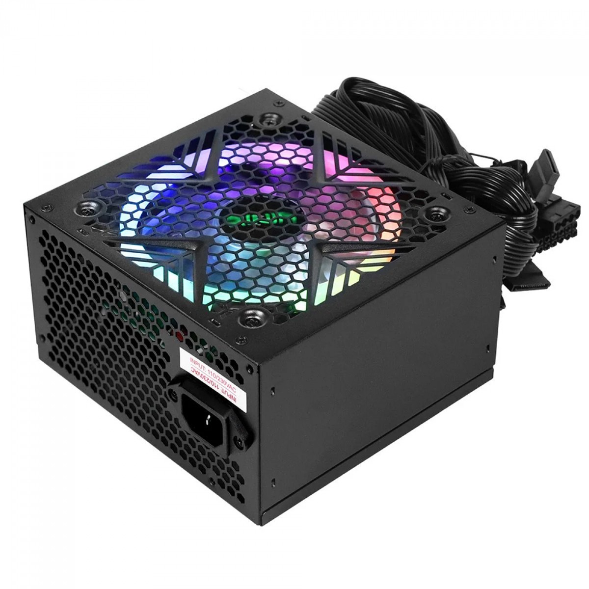 Fonte Vinik Gamer Dash 400W, RGB, Preto, VFG400WPR