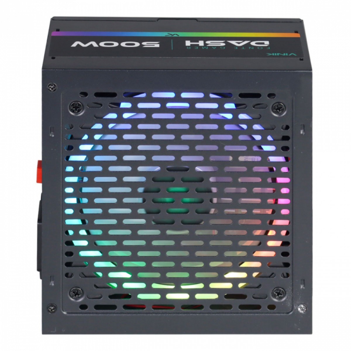 Fonte Vinik Gamer Dash 500W, RGB, Preto, VFG500WPR