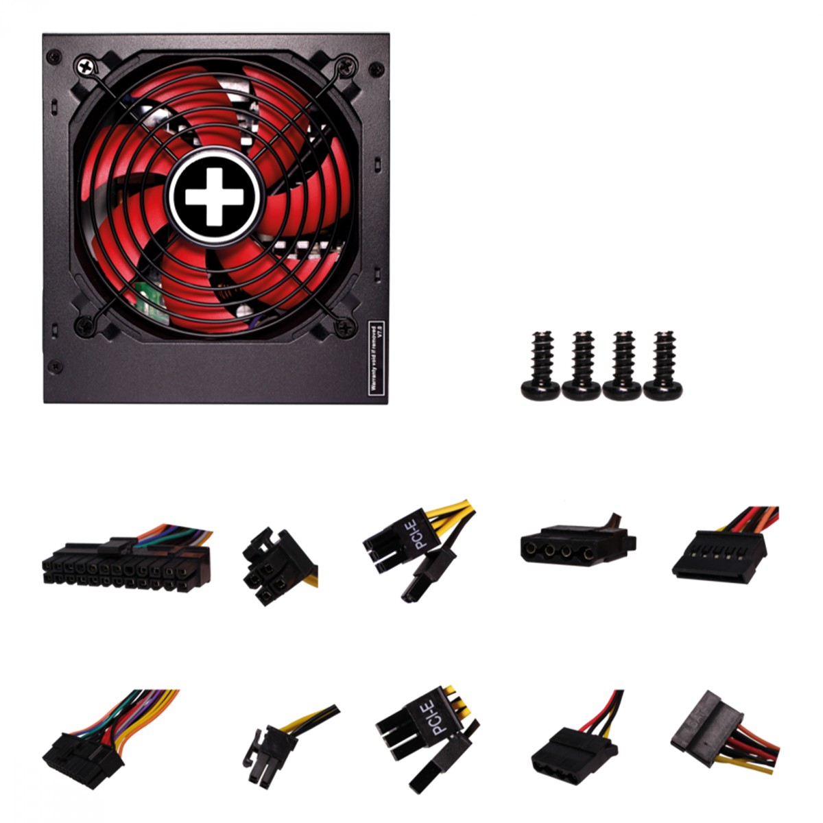 Fonte Xilence XN215BR XP550R10 BR, 550W, 80 Plus Bronze, PFC Ativo, Preto