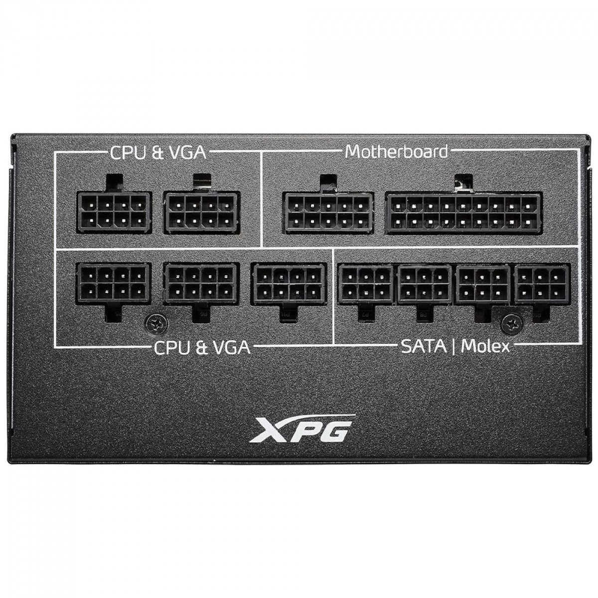 Fonte XPG, Core Reactor, 650W, 80 Plus Gold, Modular, PFC Ativo, COREREACTOR650G-BKCBR