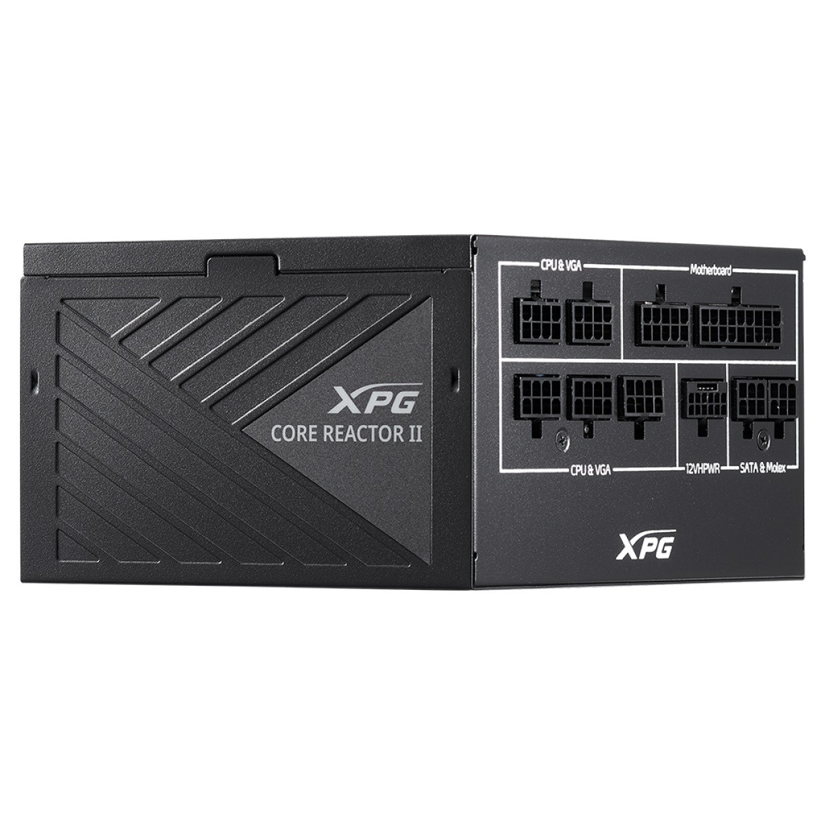 Fonte XPG CORE REACTOR II, 1200W, 80 Plus Gold, ATX 3.0, Full Modular, PFC Ativo, COREREACTORII1200G-BKCBR