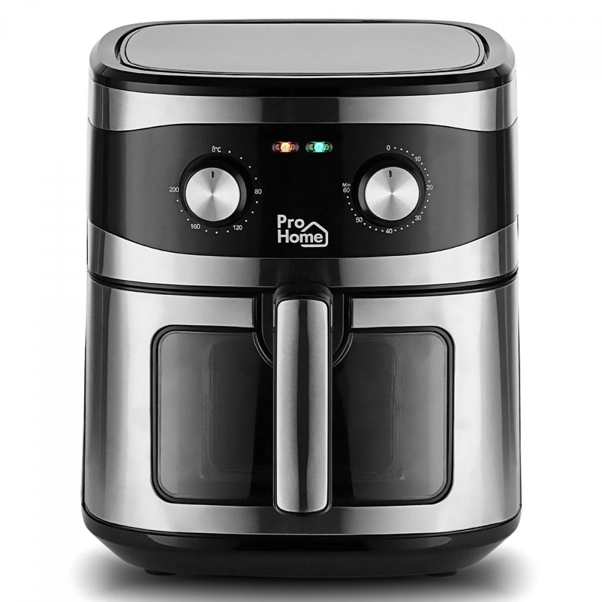 Fritadeira Elétrica Air Fryer Pro Home Classic, Com Visor, Capacidade 6.5L, 110V, Preto e Inox, PH-AF-CL1500WS7LS110A - OPEN BOX -1 