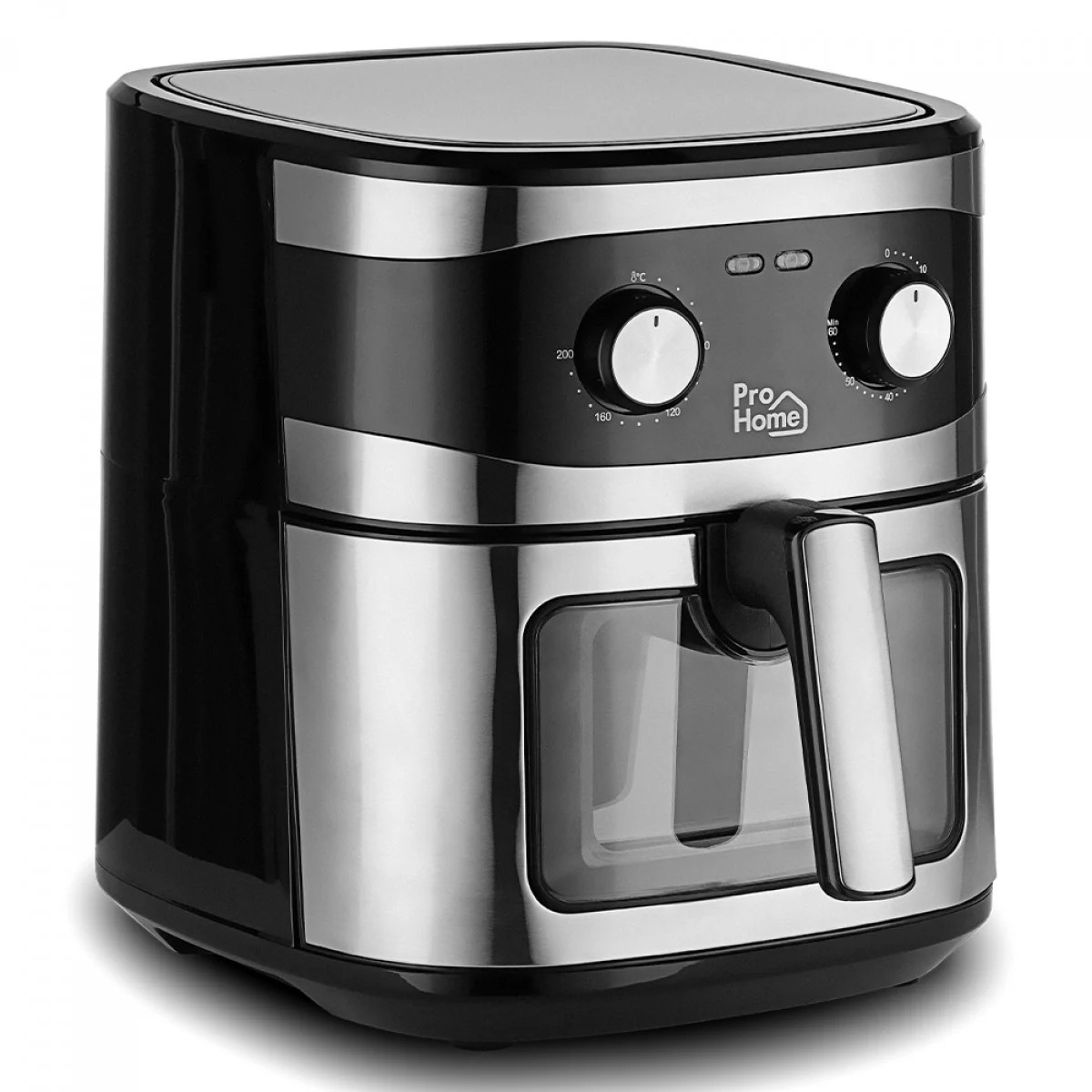 Fritadeira Elétrica Air Fryer Pro Home Classic, Com Visor, Capacidade 6.5L, 110V, Preto e Inox, PH-AF-CL1500WS7LS110A - OPEN BOX -1 