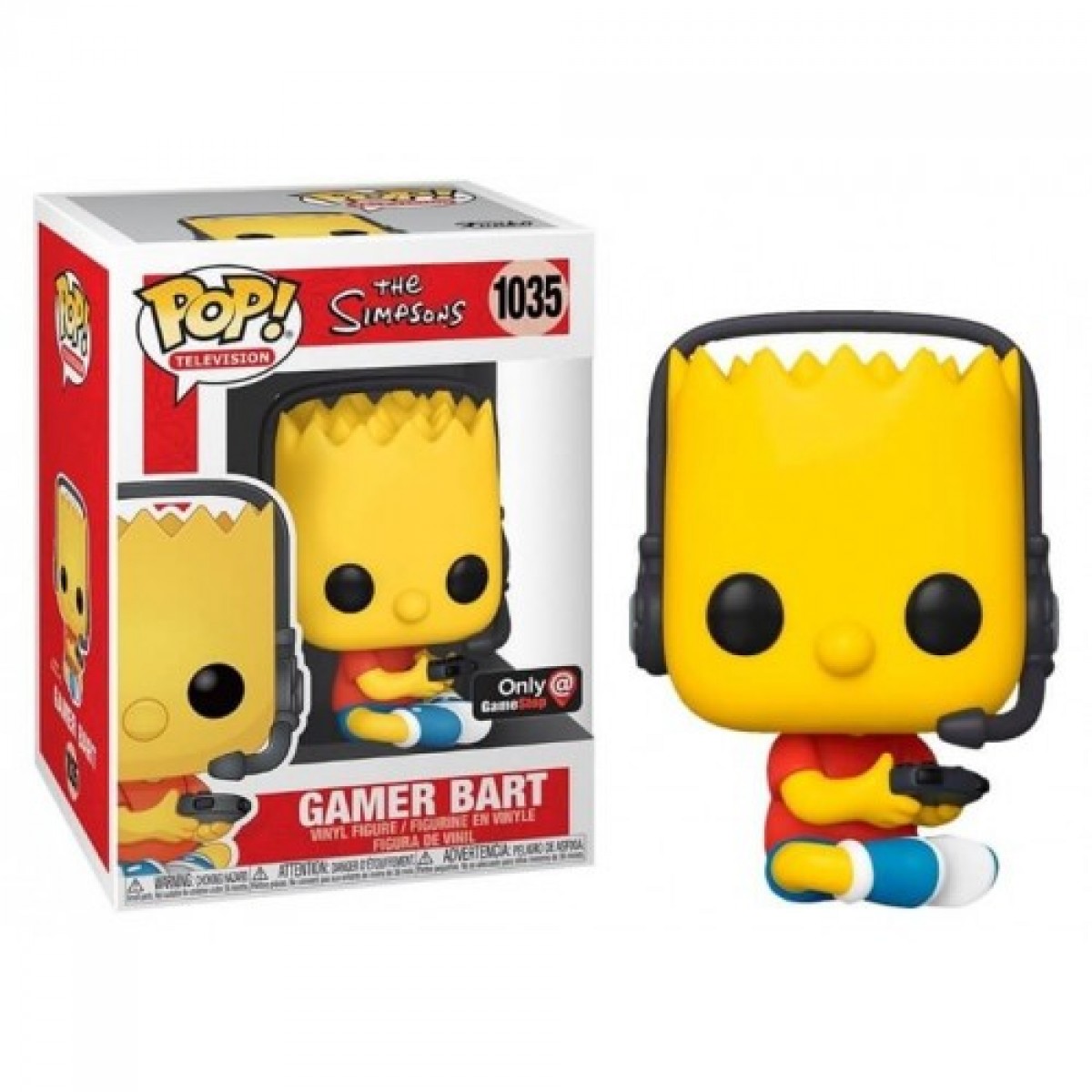 Funko POP! The Simpsons, Gamer Bart N 48849