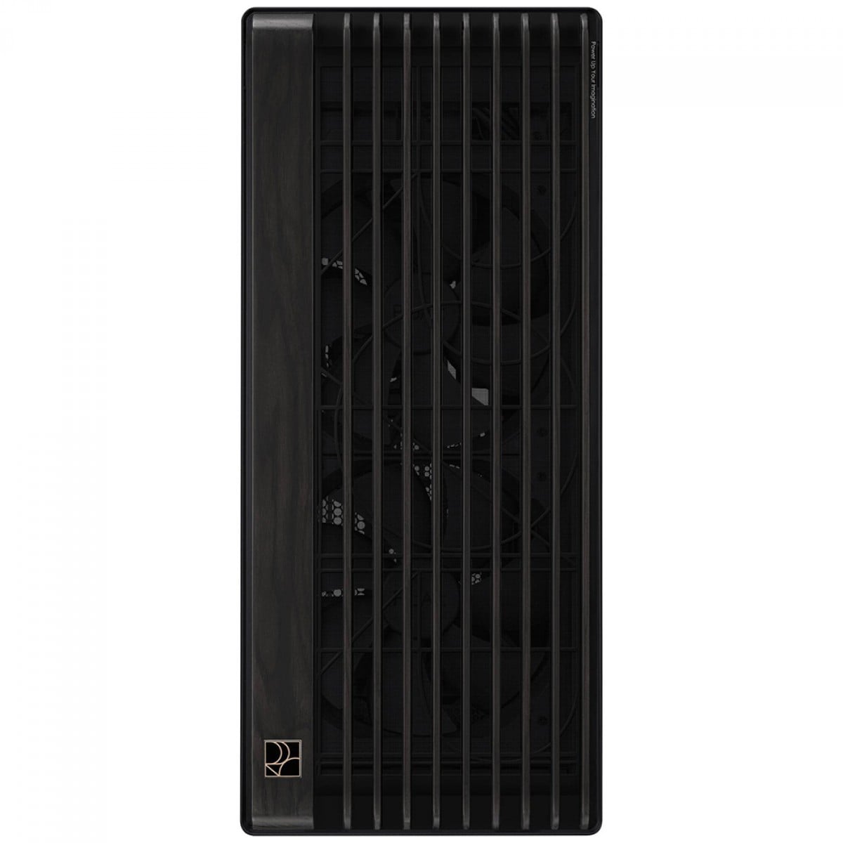 Gabinete Asus ProArt PA602 Wood Edition, Mid Tower, Vidro Temperado, E-ATX, Sem Fonte, Com 3 Fans, Preto, 90DC00J0-B00010