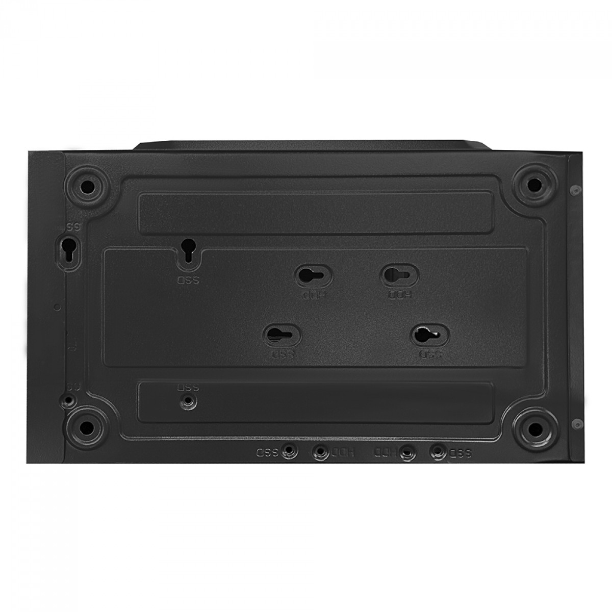 Gabinete BRX Office F10, M-ATX, Preto, Sem Fonte, Sem Fan, GABBRXF10