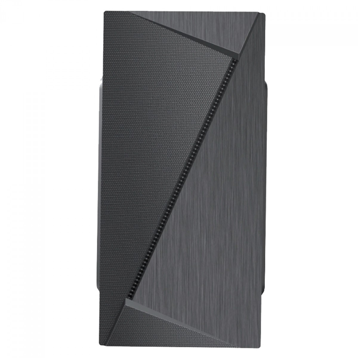 Gabinete BRX Vortex BM20, M-ATX, RGB, Preto, Sem Fonte, Sem Fan