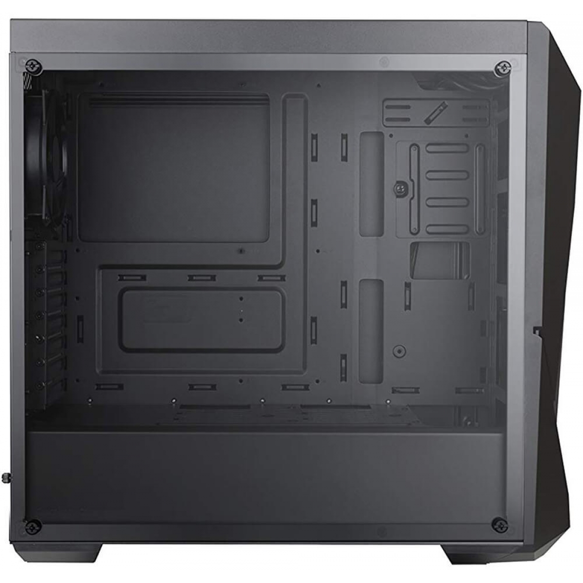 Gabinete Gamer Cooler Master, Masterbox K500L, Mid Tower, Acrílico, Black, Sem Fonte, Com 3 Fans