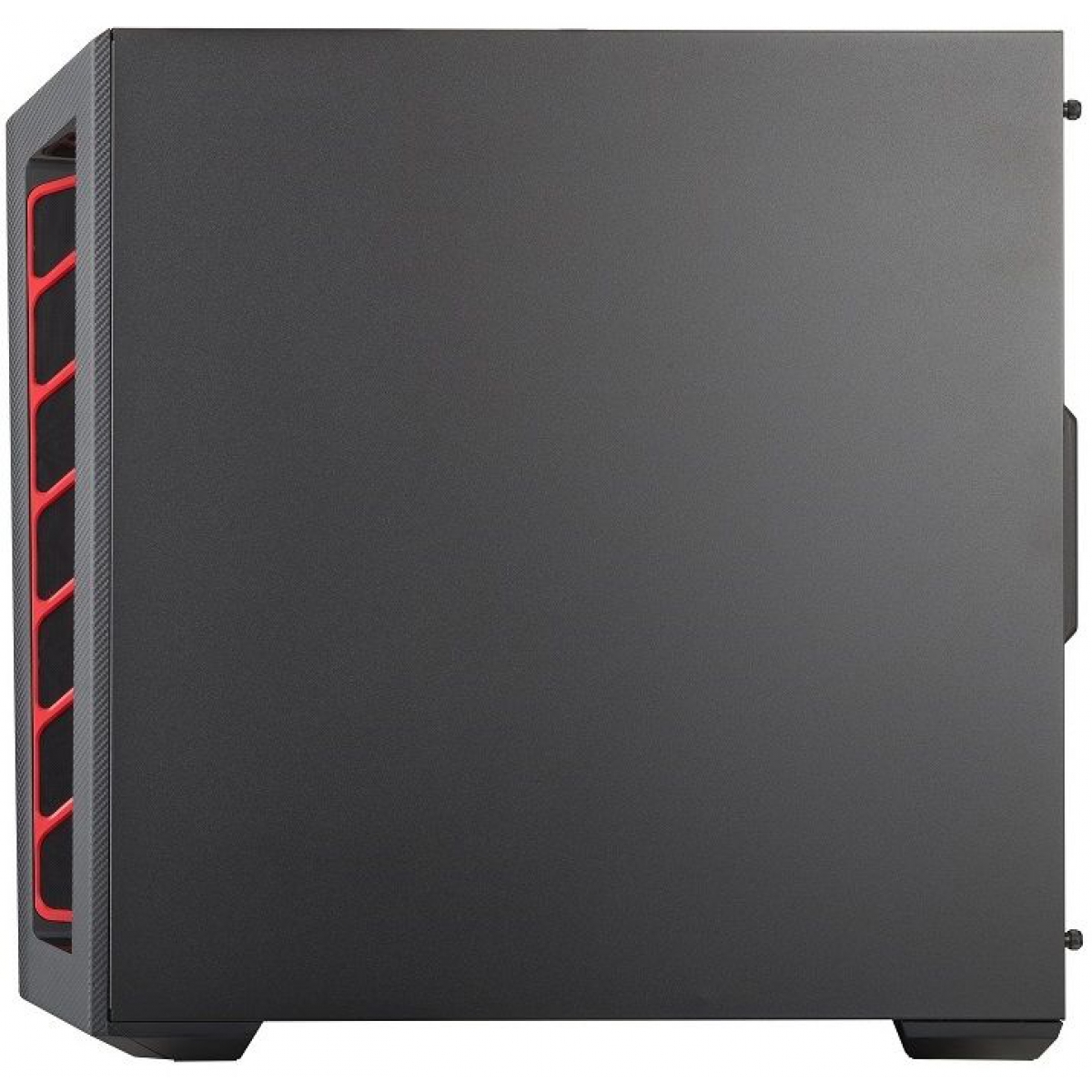 Gabinete Gamer Cooler Master Masterbox MB501L, Mid Tower, Black, Sem Fonte, Com 1 Fan, MCB-B501L-KNNN-S00-RED