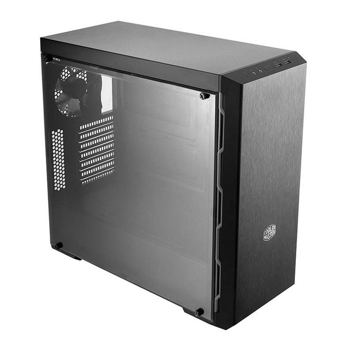 Gabinete Cooler Master MASTERBOX MB600L Cinza, Sem Fonte, Com 1 Fan, MCB-B600L-KANN-S02