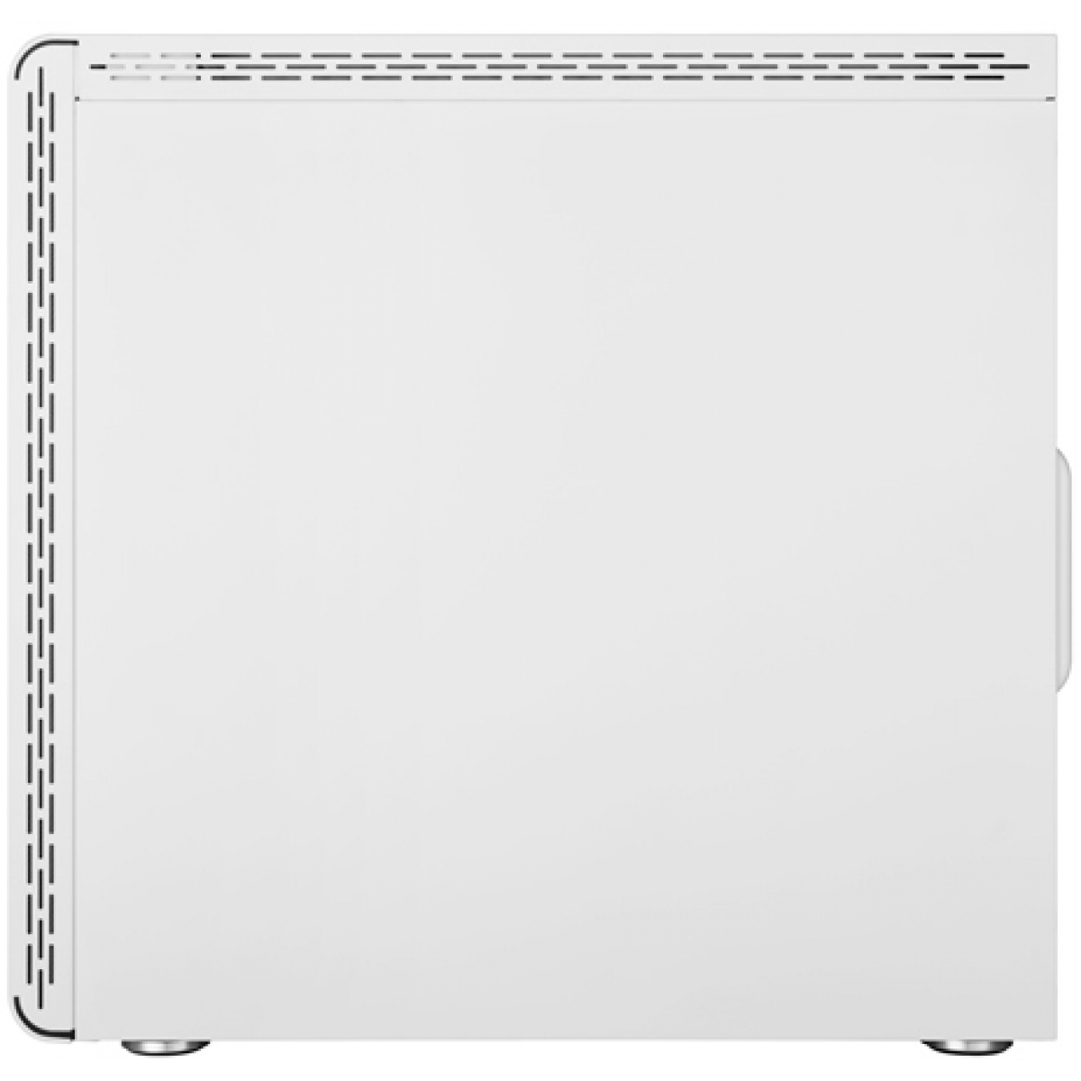 Gabinete Gamer Cooler Master MasterBox MS600, Mid Tower, Vidro Temperado, White, Sem Fonte, Com 1 Fan, MCB-MS600-WGNN-S00