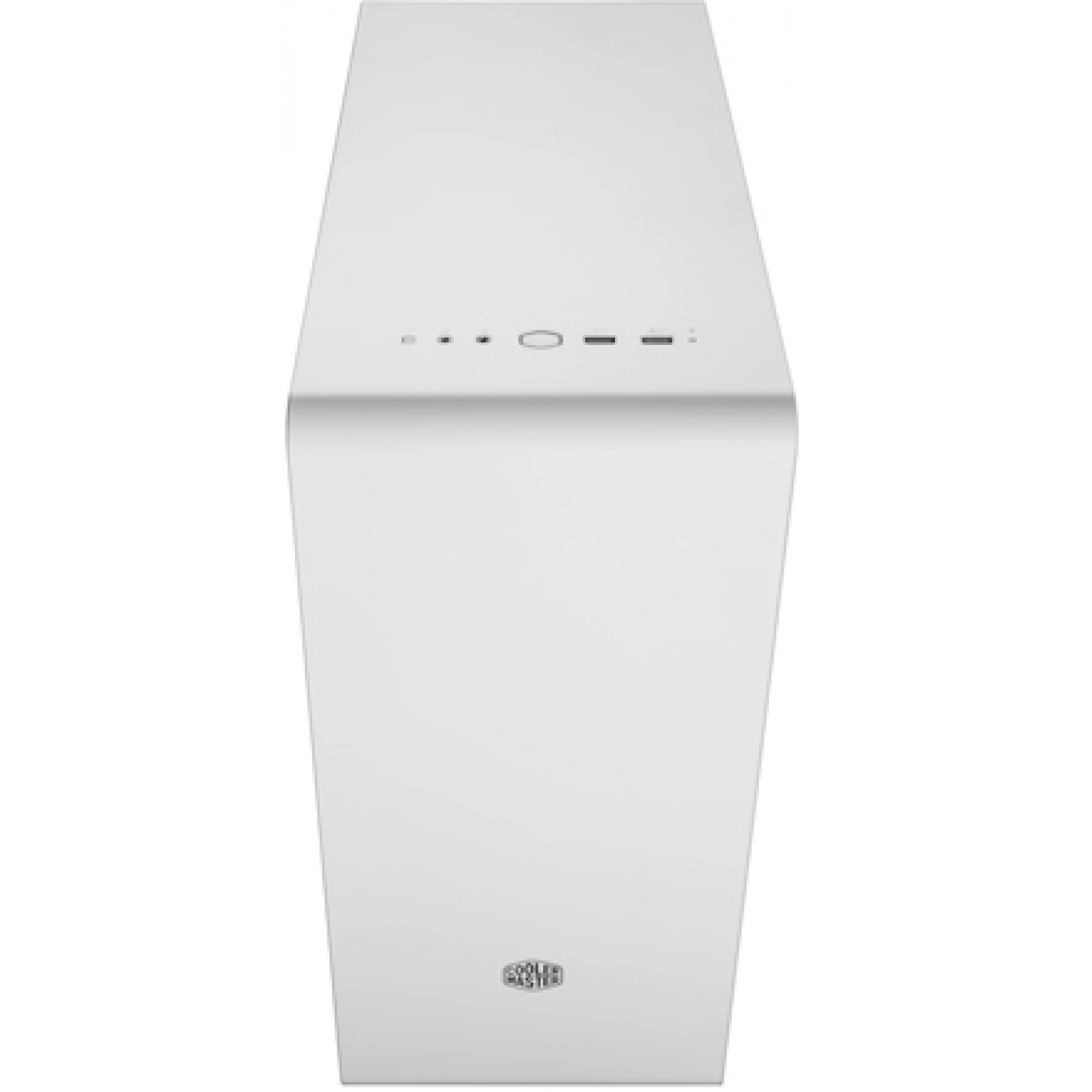 Gabinete Gamer Cooler Master MasterBox MS600, Mid Tower, Vidro Temperado, White, Sem Fonte, Com 1 Fan, MCB-MS600-WGNN-S00