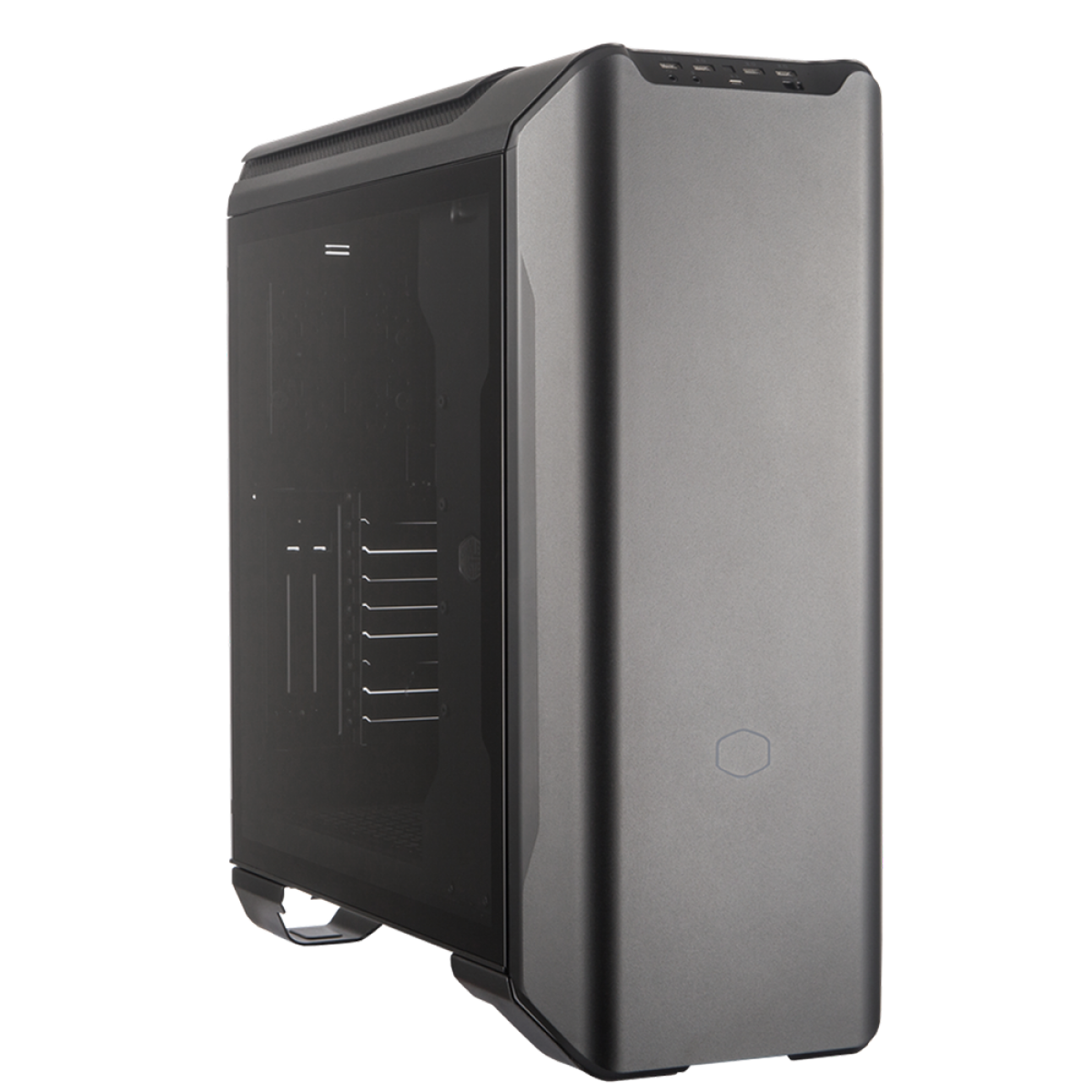 Gabinete Cooler Master Mastercase SL600M, Mid Tower, Vidro Temperado, Black, Sem Fonte, Sem Fan, MCM-SL600M-KGNN-S00