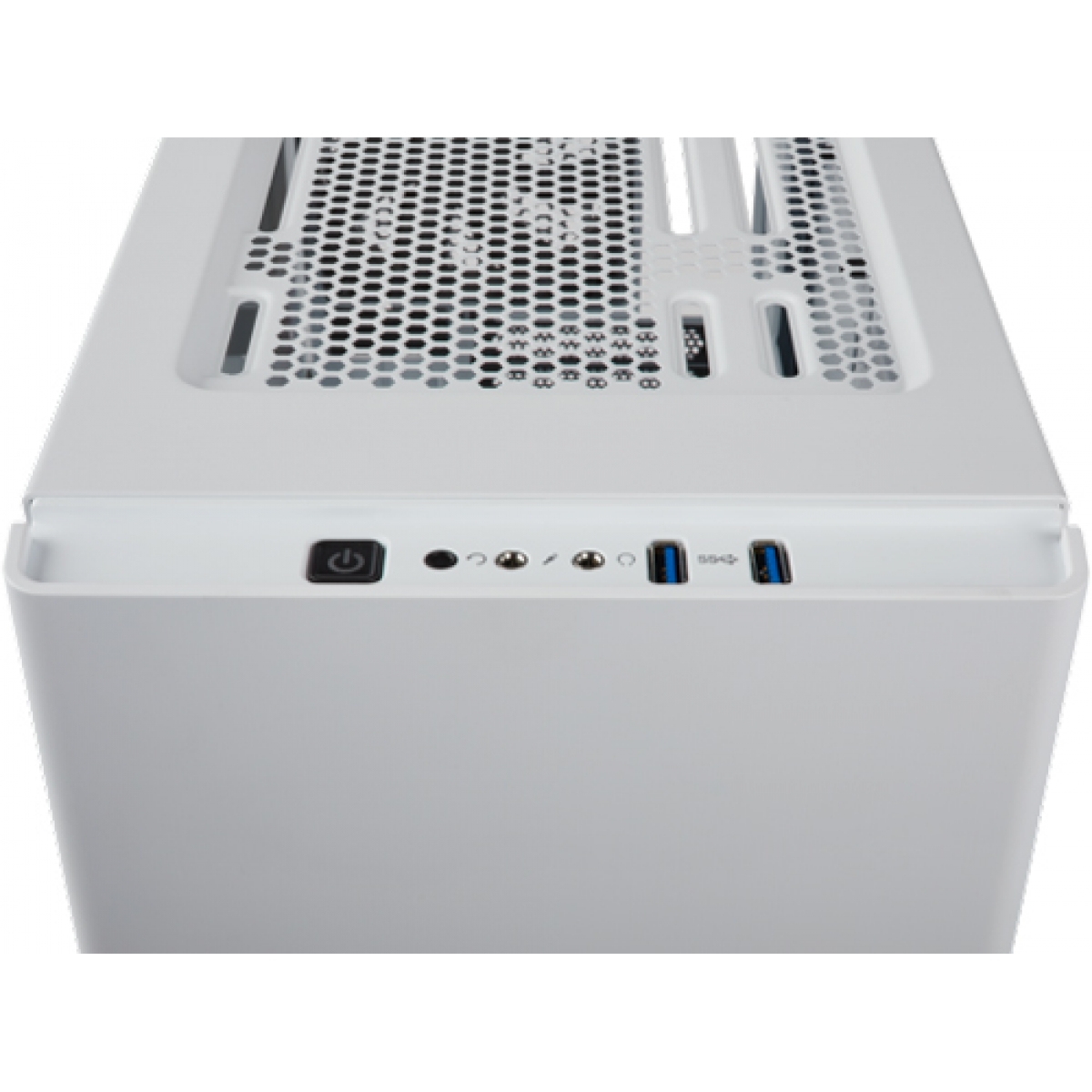 Gabinete Gamer Corsair Carbide 275R, Mid Tower, Com 2 Fans, Lateral de Acrílico, White, Sem Fonte CC-9011131-WW