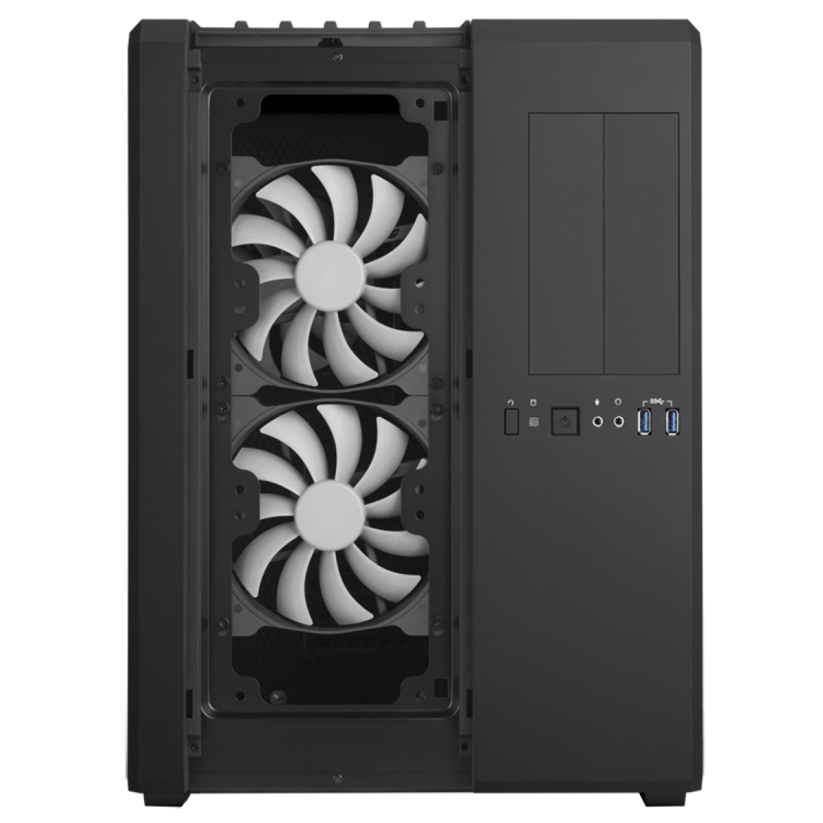 Gabinete Gamer Corsair Carbide Air 540, Mid Tower, Com 3 Fans, Lateral em Acrílico, Black, Sem Fonte, CC-9011030-WW