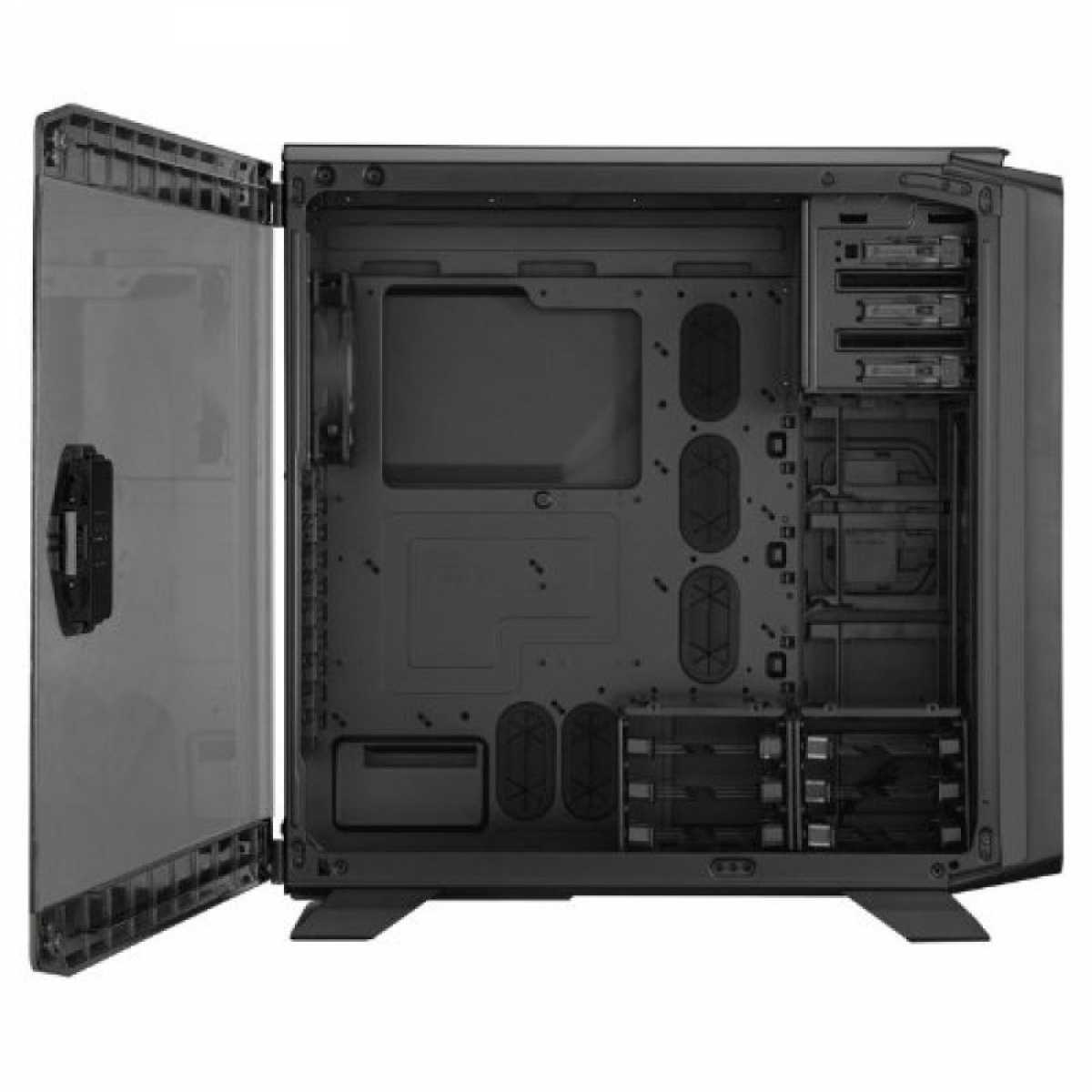 Gabinete Gamer Corsair, Graphite 760T, Full Tower, Acrílico, Black, Sem Fonte, Com 3 Fans, CC-9011073-WW
