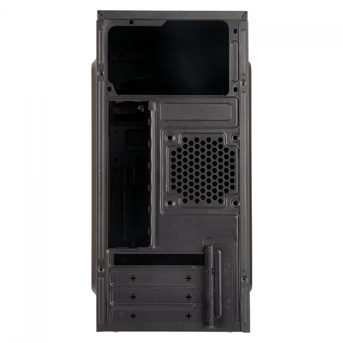 Gabinete Fortrek Compact, M-ATX, Preto, Sem Fonte, Sem Fan