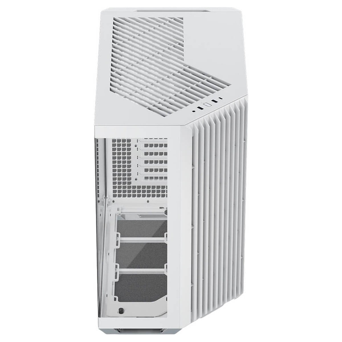 Gabinete Gamer APNX V1, Mid Tower, Vidro Temperado, ATX, Sem Fonte, Sem Fans, Branco