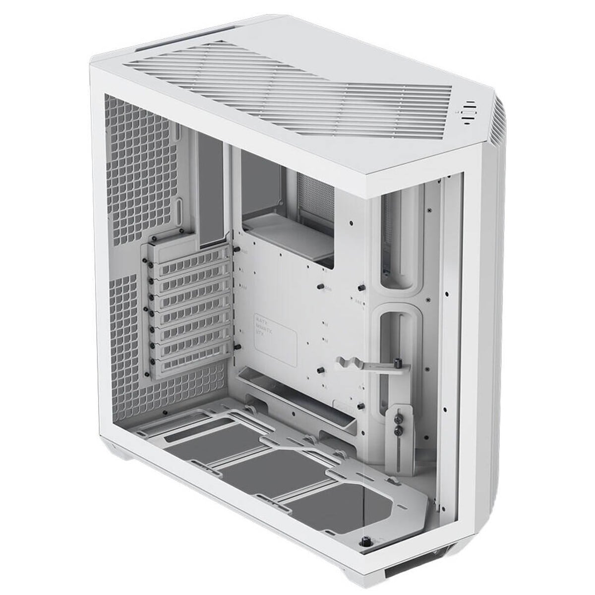 Gabinete Gamer APNX V1, Mid Tower, Vidro Temperado, ATX, Sem Fonte, Sem Fans, Branco