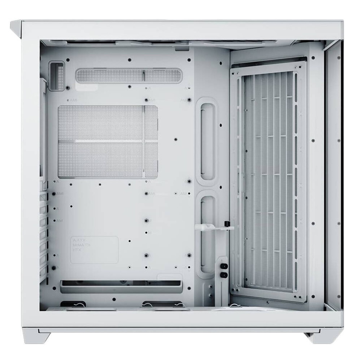 Gabinete Gamer APNX V1, Mid Tower, Vidro Temperado, ATX, Sem Fonte, Sem Fans, Branco