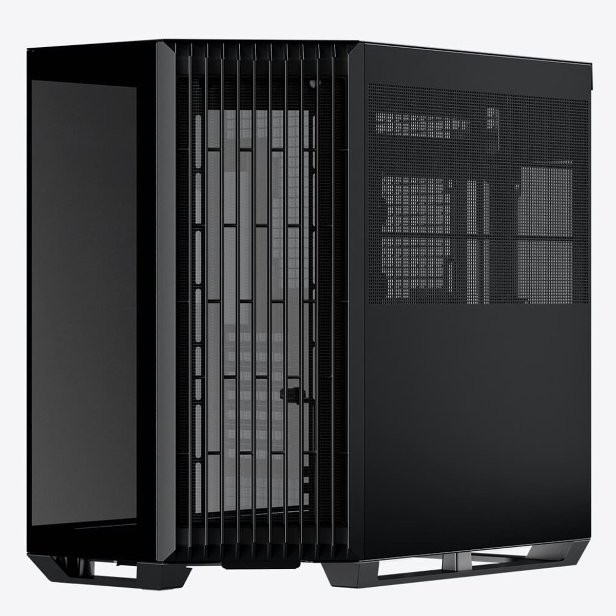 Gabinete Gamer APNX V1, Mid Tower, Vidro Temperado, ATX, Sem Fonte, Sem Fans, Preto