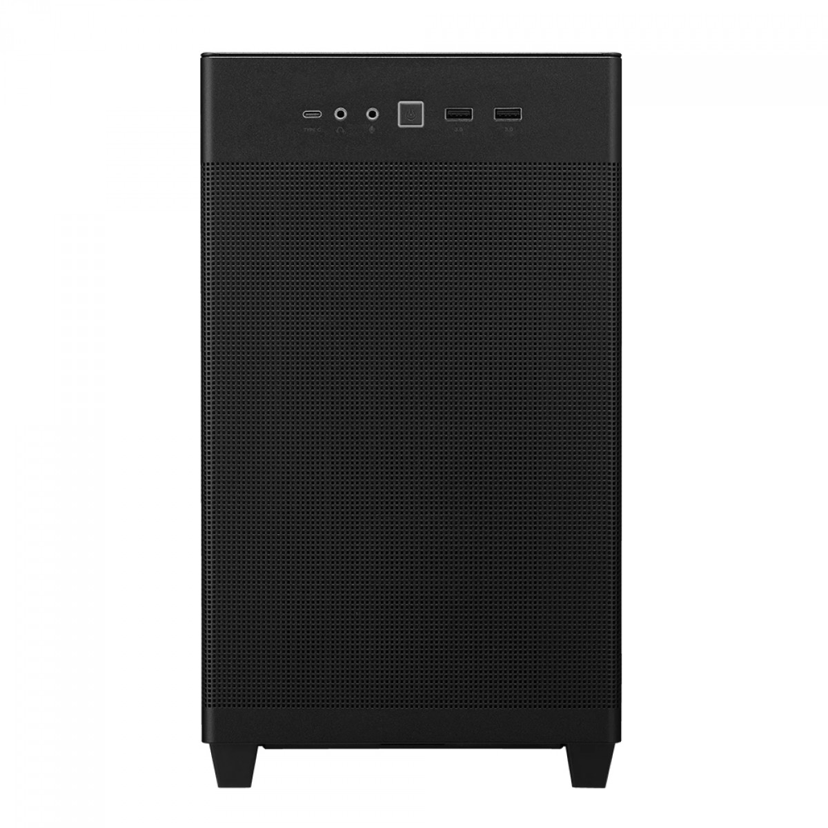 Gabinete Gamer Asus Prime AP201, Mini Tower, Mesh, MATX, Preto, Com 1 Fan, 90DC00G0-B30000