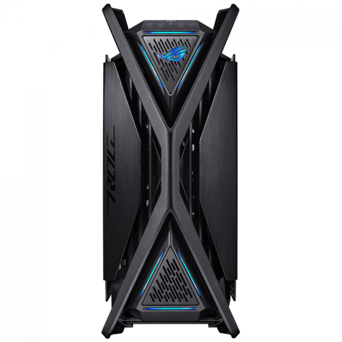 Gabinete Gamer Asus ROG Hyperion GR701, RGB, Full Tower, Vidro Temperado, E-ATX, Sem Fonte, Com 4 Fans, Preto, 90DC00F0-B30000