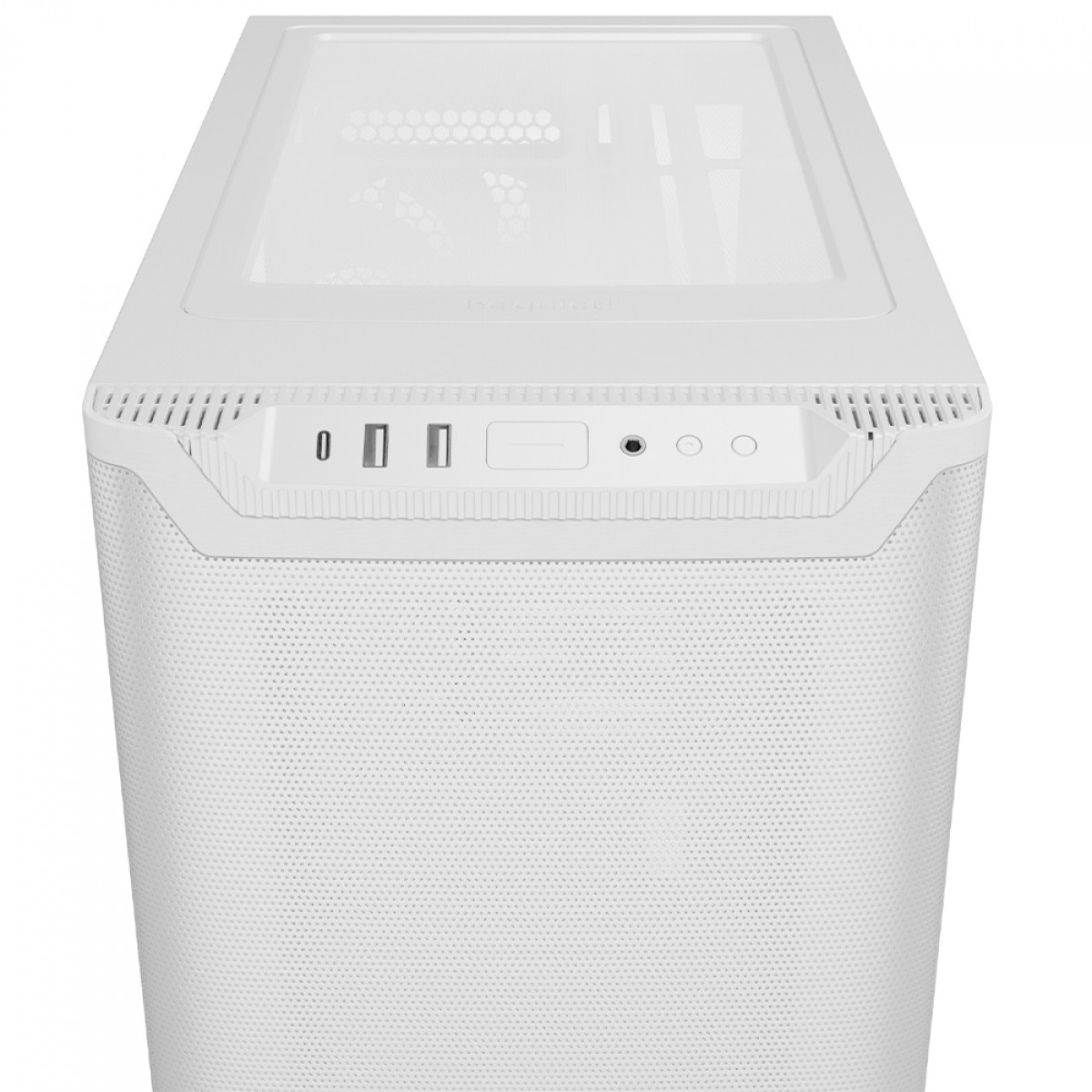 Gabinete Gamer Be Quiet Pure Base 501 Airflow Window, Mid Tower, Vidro Temperado, ATX, Sem Fonte, Com 2 Fans, Branco, BGW75