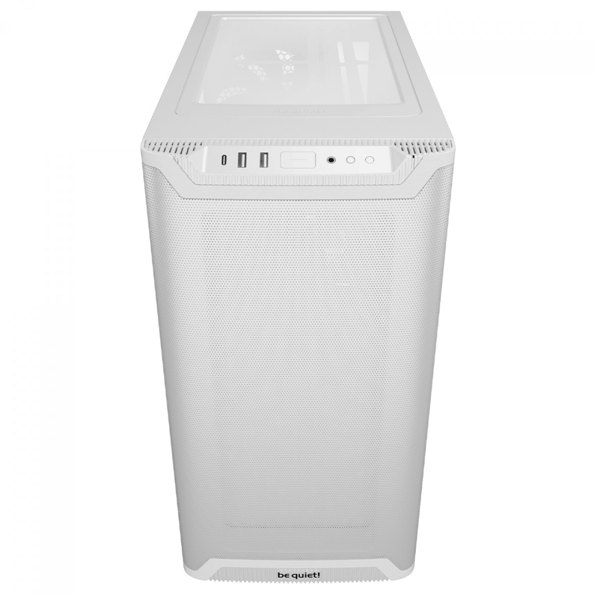 Gabinete Gamer Be Quiet Pure Base 501 LX, ARGB, Mid Tower, Vidro Temperado, ATX, Sem Fonte, Com 4 Fans, Branco, BGW79