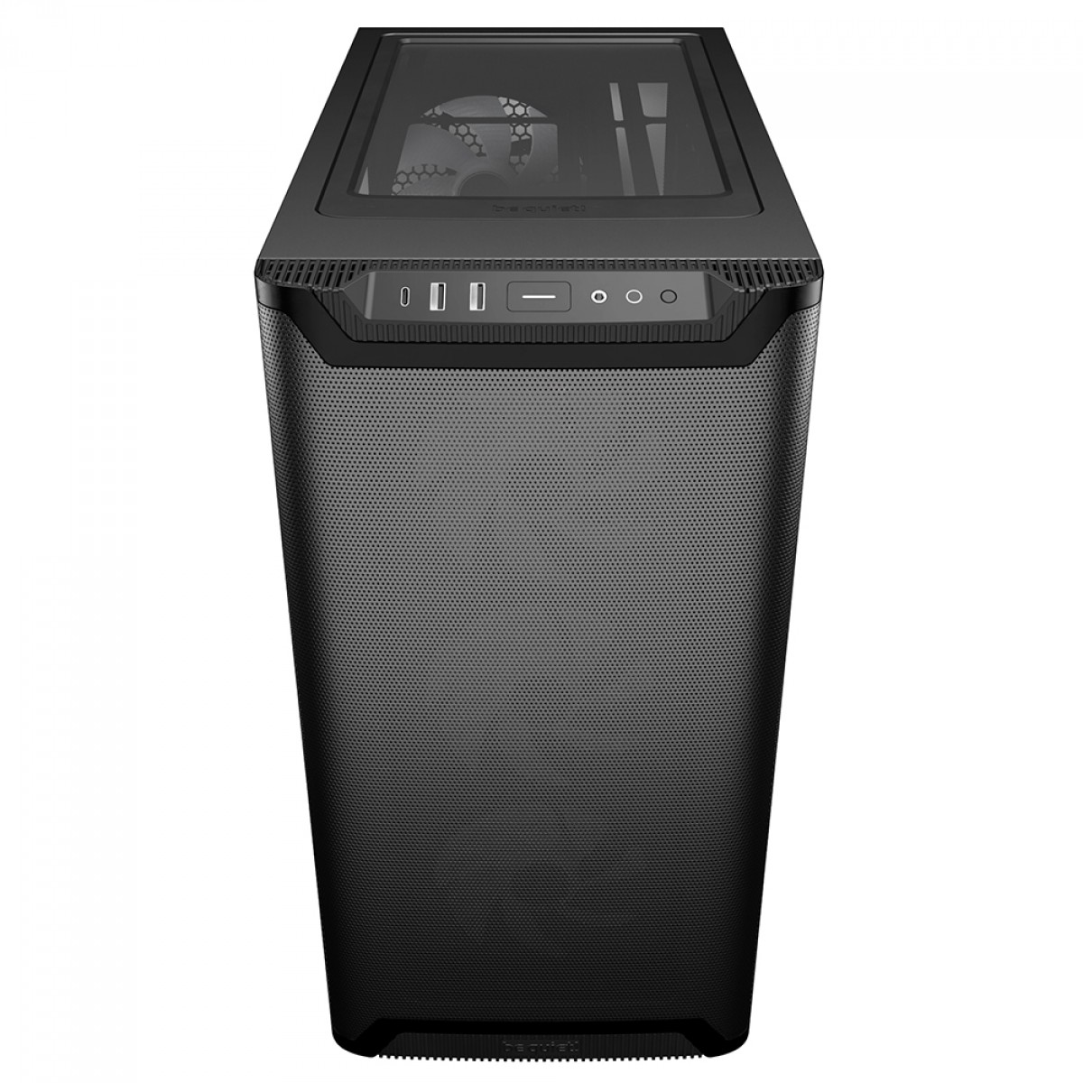 Gabinete Gamer Be Quiet Pure Base 501 LX, ARGB, Mid Tower, Vidro Temperado, ATX, Sem Fonte, Com 4 Fans, Preto, BGW78