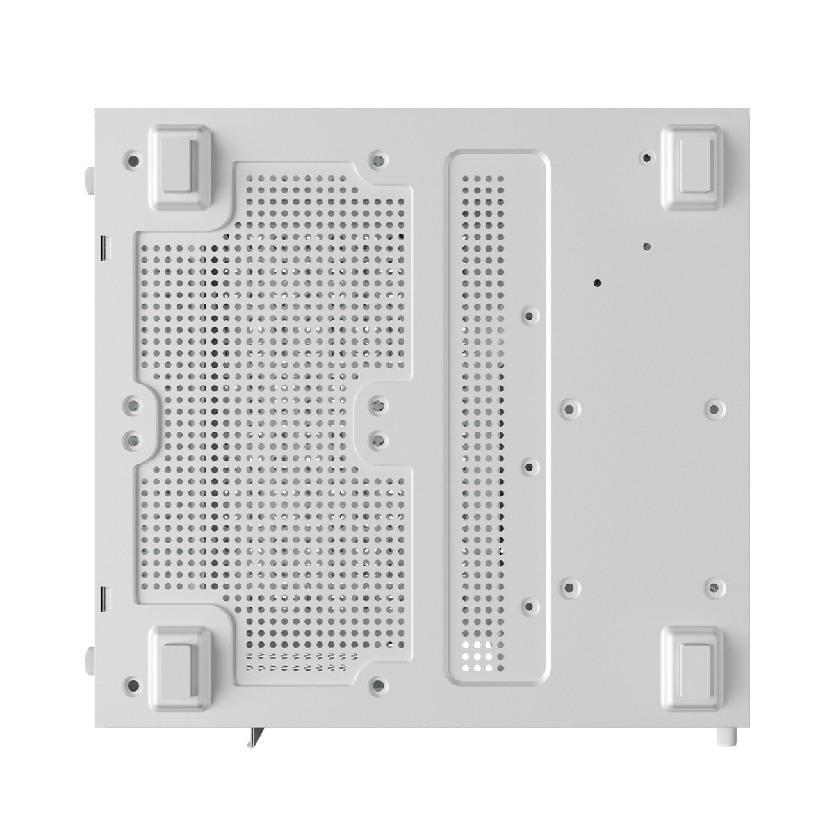 Gabinete Gamer Bluecase BG-066 LITE, Mid Tower, Vidro Temperado, M-ATX, Branco, Sem Fans