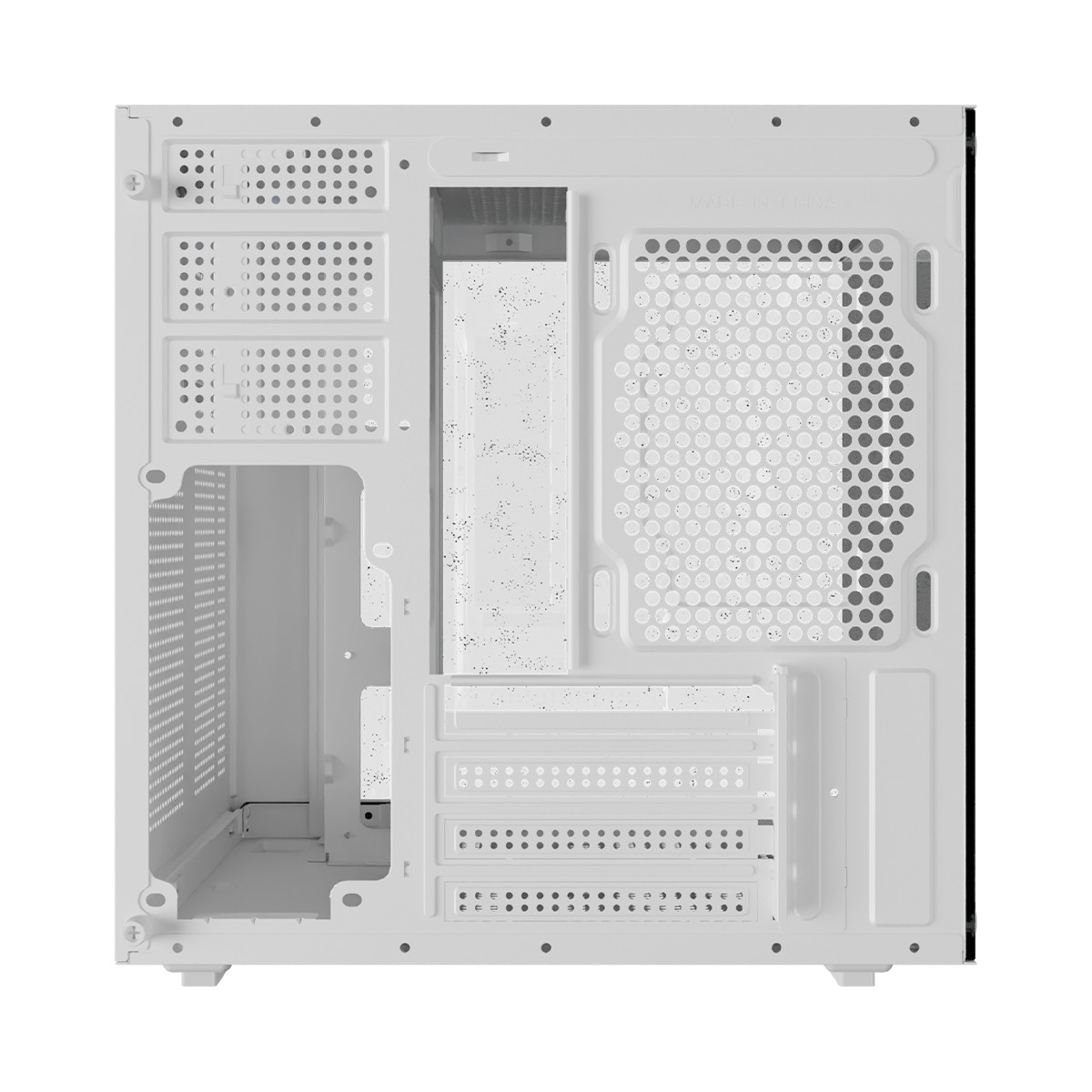Gabinete Gamer Bluecase BG-066 LITE, Mid Tower, Vidro Temperado, M-ATX, Branco, Sem Fans